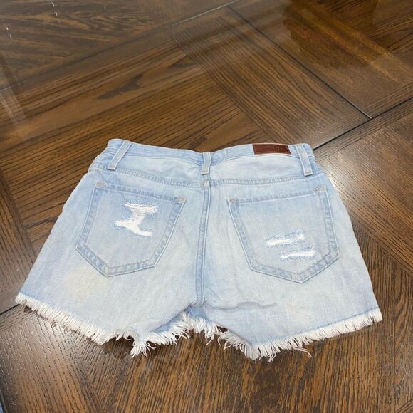Hollister denim High Rise mom shorts 3” size 00 - Picture 2 of 5